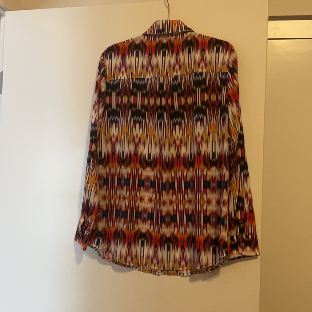 Colorful Patterned Blouse - Picture 4 of 7